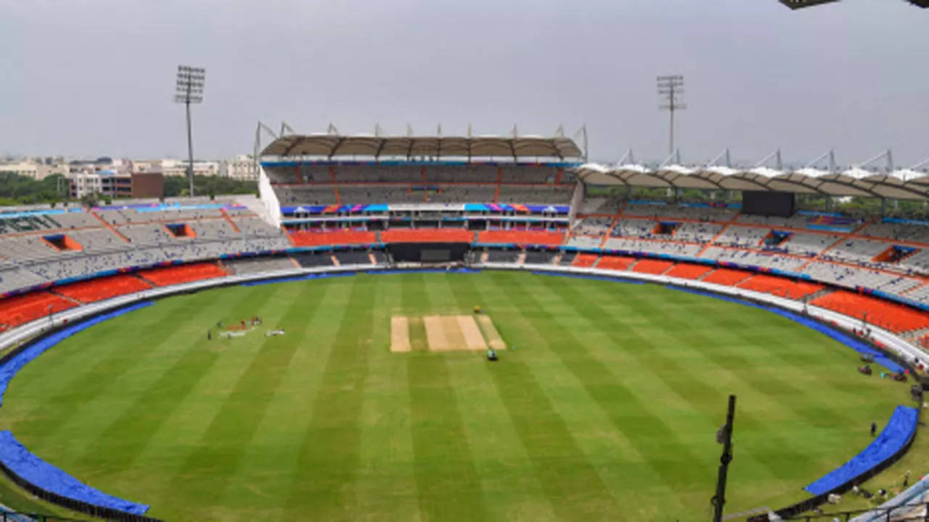 Top 10 Biggest Cricket Stadiums in the World 12 Rajiv Gandhi International Cricket Stadium, India